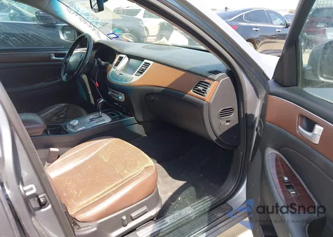 2014 Hyundai Genesis 3.8 из США, поврежденный, VIN KMHGC4DD4EU262366